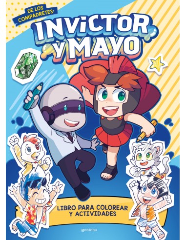INVICTOR Y MAYO LIBRO PARA COLOREAR Y ACTIVIDADES