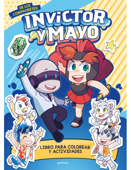 INVICTOR Y MAYO LIBRO PARA COLOREAR Y ACTIVIDADES