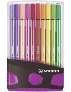  ESTUCHE 20 COLORES COLORPARADE STABILO PEN 68 PINK 