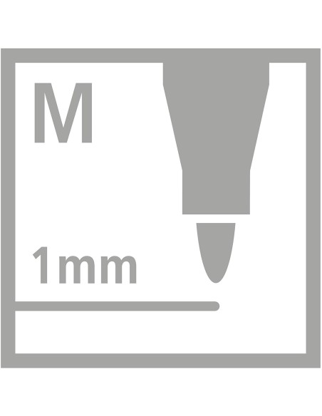  ESTUCHE 20 COLORES COLORPARADE STABILO PEN 68 LIGHT BLUE 