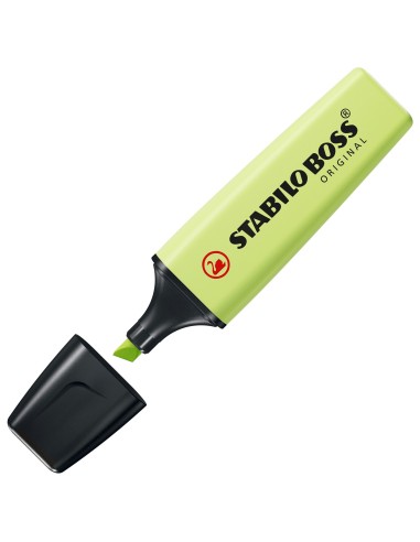  C/10 marcador fluorescente chispa de lima pastel stabilo boss 70/133 