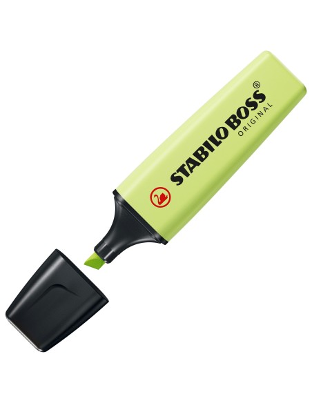  C/10 marcador fluorescente chispa de lima pastel stabilo boss 70/133 