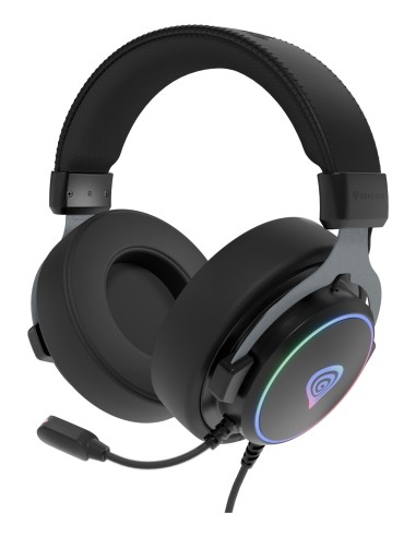 Neon 764 Auriculares Alámbrico Diadema Juego USB tipo A Negro