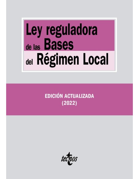 Ley reguladora de las Bases del Regimen Local