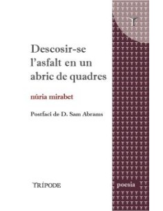 Descosir se l asfalt en un abric de quadres