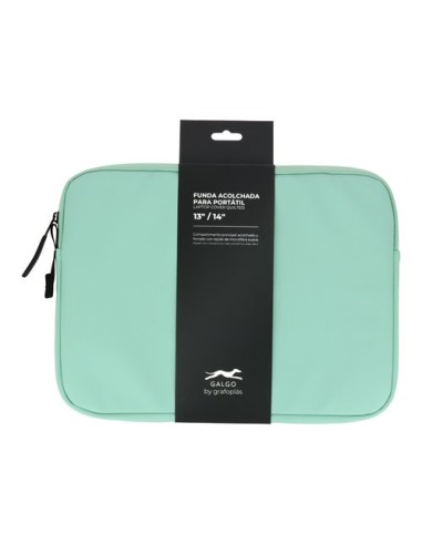 FUNDA PORTATIL GALGO 14  VERDE CLARO
