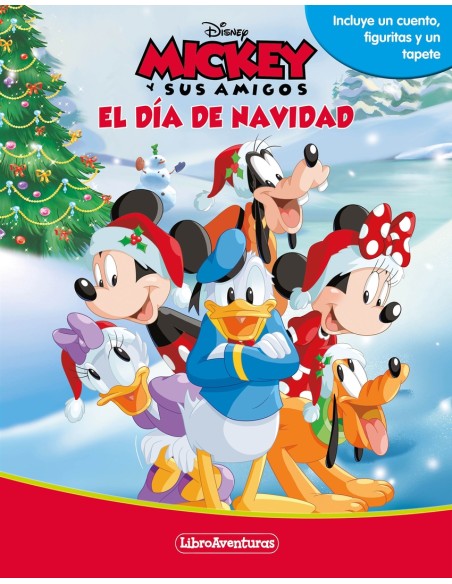 Mickey y sus amigos El dia de Navidad Libroaventuras