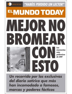 Mejor no bromear con esto