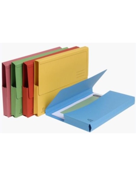 Paq 10 subcarpeta con bolsa a4 colores surtidos serie forever