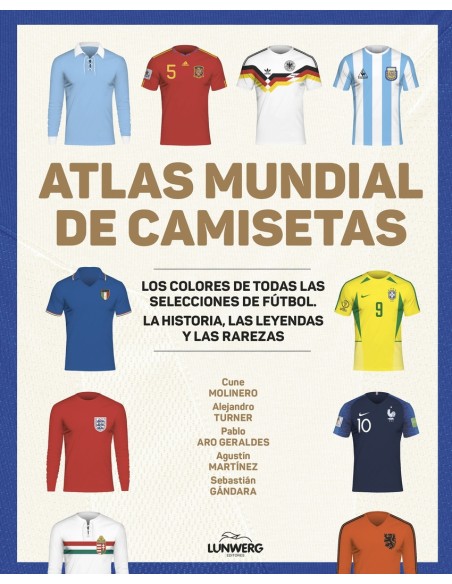 Atlas mundial de camisetas