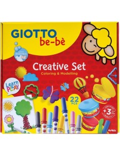 Set giotto be be creative colorear y modelar