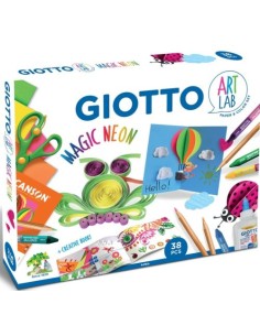 Set art lab magic neon giotto