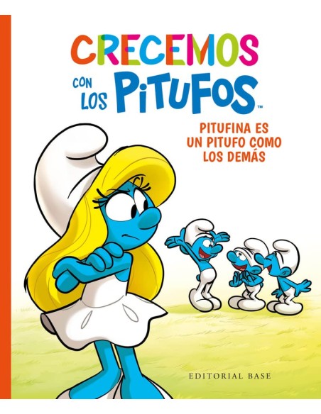 Crecemos con los Pitufos 4 Pitufina es un Pitufo como los demas
