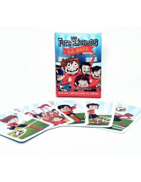 CAJA 11 CARTAS EXPANSION FUTBOLISIMOS CON LA ROJA