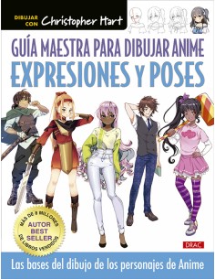 Guia maestra para dibjar anime Expresiones y poses