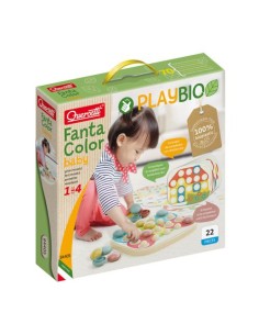 PLAYBIO ampWOOD BABY FANTACOLOR 28 PIEZAS