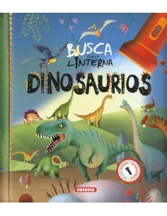 Busca con la linterna dinosaurios