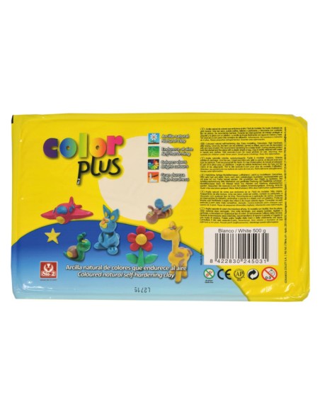 PAQ. ARCILLA SIO-2 COLOPLUS BLANCO 500G 2452000200