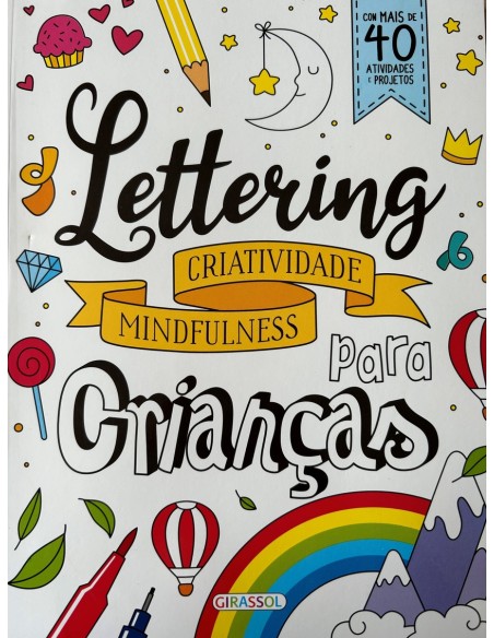 lettering para criancas mindfulness para criancas