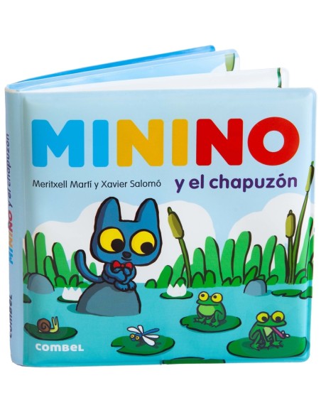 Minino y el chapuzon
