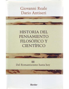Historia del pensamiento filosofico y cientifico III