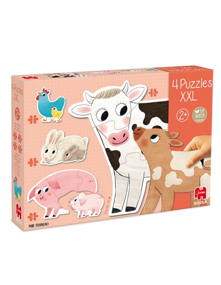  PUZZLE XL MAMAS Y BEBES ( 2,3,4,5 PIEZAS ) 