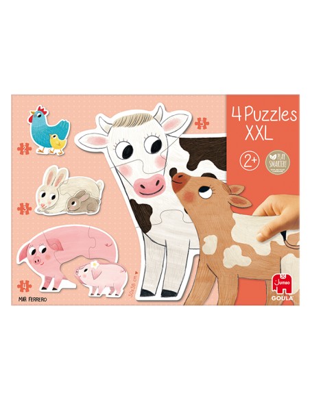  PUZZLE XL MAMAS Y BEBES ( 2,3,4,5 PIEZAS ) 