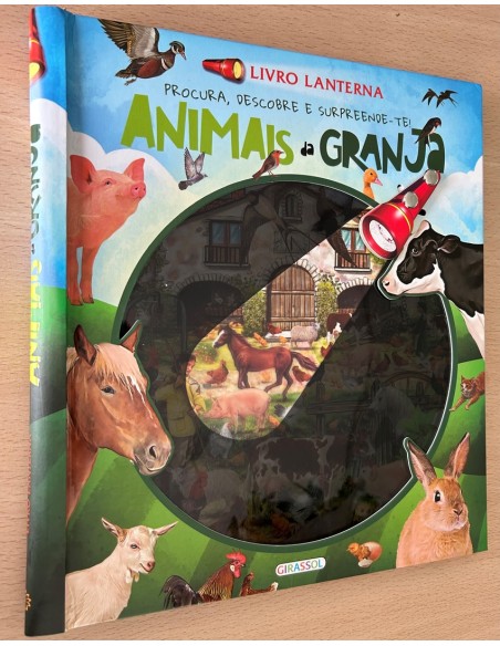 livro lanterna animais da granja