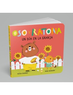 Oso y Ratona Pequenas manitas Un dia en la granja