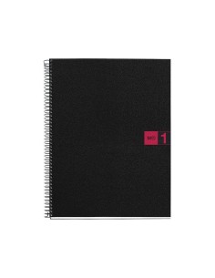 MIQ CUAD NB1 A4 5X5 80H 70G PP RO 2472