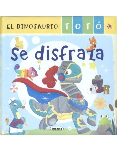 El dinosaurio Toto se disfraza
