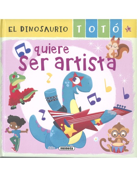 El dinosaurio Toto quiere ser artista