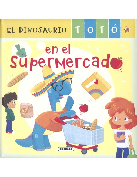 El dinosaurio Toto en el supermercado