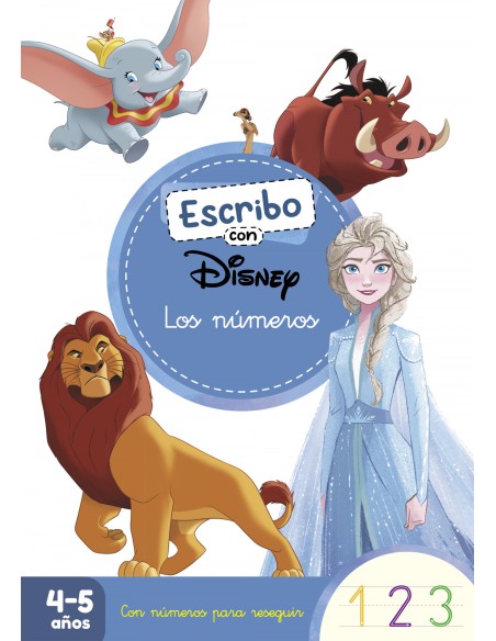 ESCRIBO CON DISNEY LOS NUMEROS