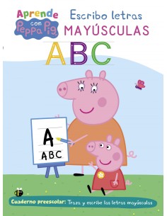 APRENDO CON PEPPA ESCRIBO LETRAS MAYUSCULAS