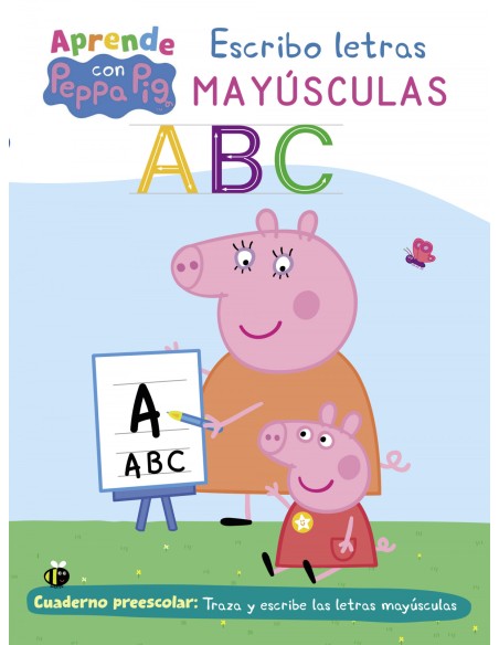 APRENDO CON PEPPA ESCRIBO LETRAS MAYUSCULAS
