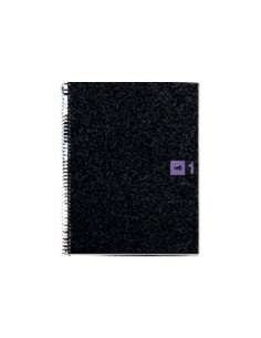 MIQ CUAD NB1 A4 5X5 80H 70G PP VIO 2477