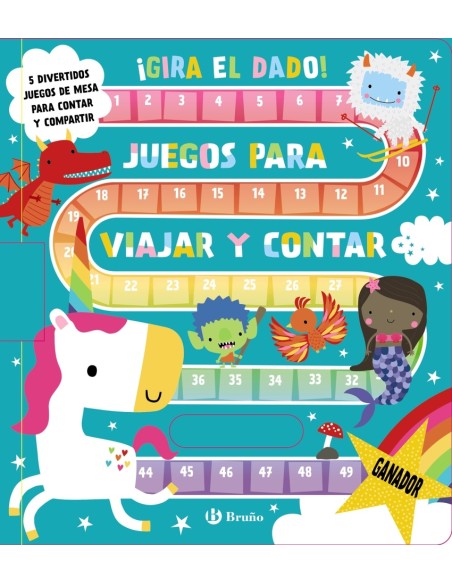Gira el dado Juegos para viajar y contar