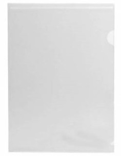 Paq 10 fundas dossier unero a4 polipropileno transparente