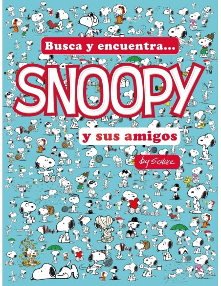 Busca y encuentra Snoopy y sus amigos