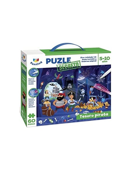 PUZLE SECRETO TESORO PIRATA