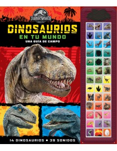 DINOSAURIOS EN TU MUNDO TESORO DE CUENTOS CON SONIDO JURASSIC WORLD