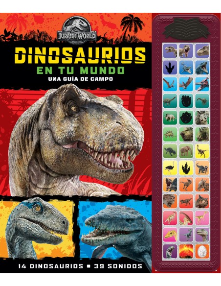 DINOSAURIOS EN TU MUNDO TESORO DE CUENTOS CON SONIDO JURASSIC WORLD