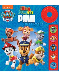DING DONG ES PAW PATROL LIBRO CON TIMBRE PATRULLA CANINA LDB