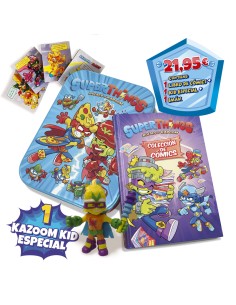 Libro Coleccionista Comics Superthings KK y GK Series Version LATA