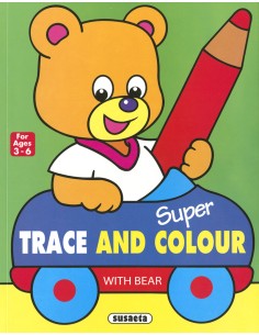 Super trace and colour with bear