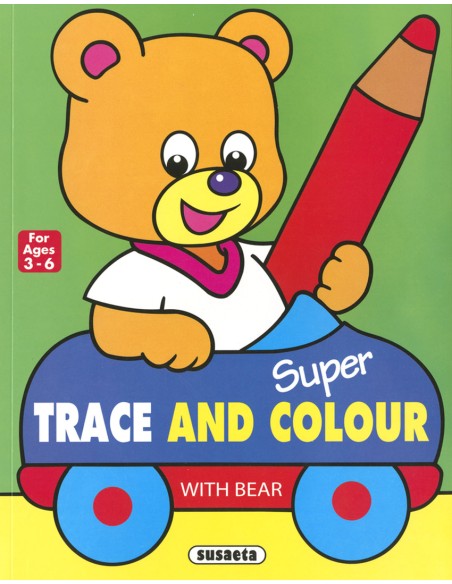 Super trace and colour with bear
