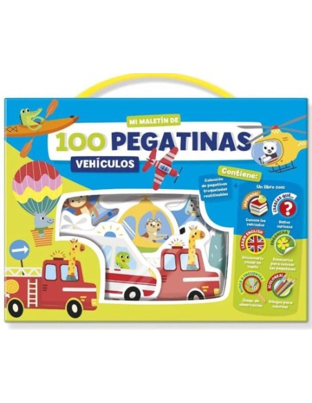 MALETIN 100 PEGATINAS VEHICULOS