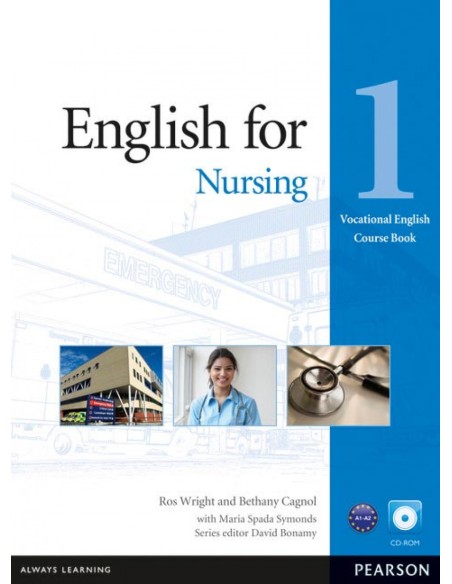 English for Nursing Level 1 Coursebook and CD ROM Pack