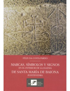 MARCASSIMBOLOS Y SIGNOS EN EL INTERIOR IGLESIA SANTA MARIA